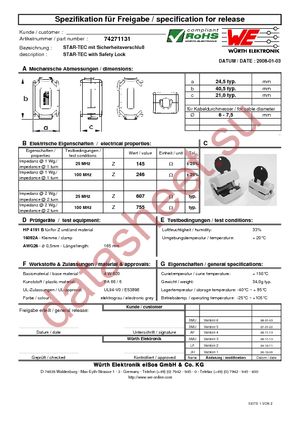 74271131 datasheet  